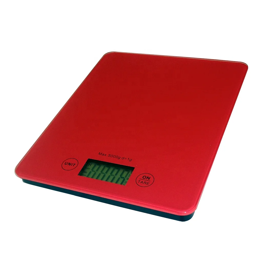 그램 온스와 파운드의 작고 매끄러운 디자인 식품 무게 척도, 최대 11 파운드. (5 kg), 실버 스케일