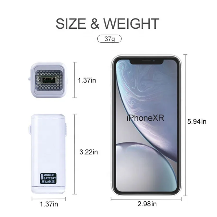 Portable 1USB Mini Pocket USB Charger 5V 1A Travel Charger Power Supply for Multiple Mobile Phone Accessories AA Power Bank