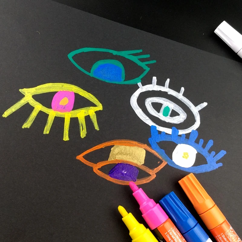 Перманентные маркеры для краски без ксилена 4,5 мм