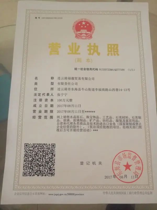 Lianyungang Forfune Trading Co., Ltd. 1