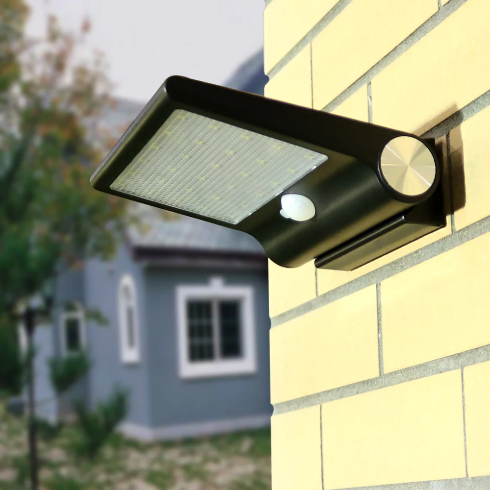 30 led solar powered outdoor lighting waterproof garden light with motion sensor