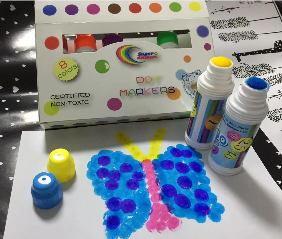 Dot Marker 46ml Scented Bingo Dauber CH-2828 Meet EN71 Standard
