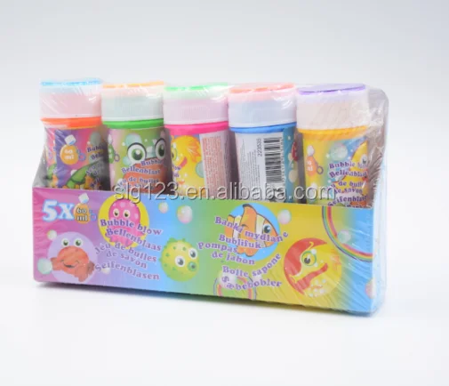 Пластиковая бутылка для мыльных пузырей 60