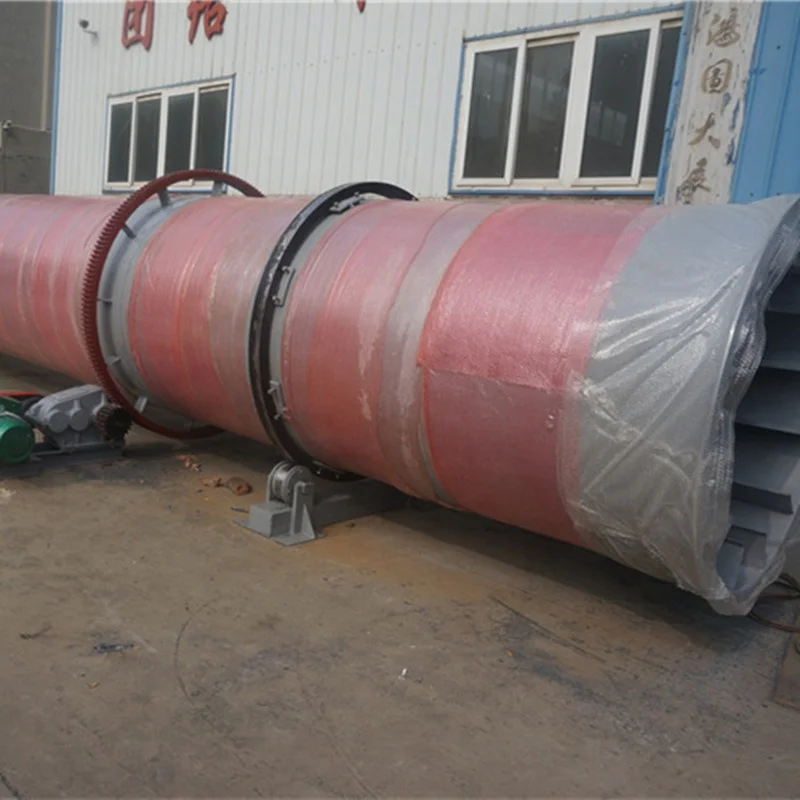 Moisture 8-14% Outlet Wood Chips Drying Machinery