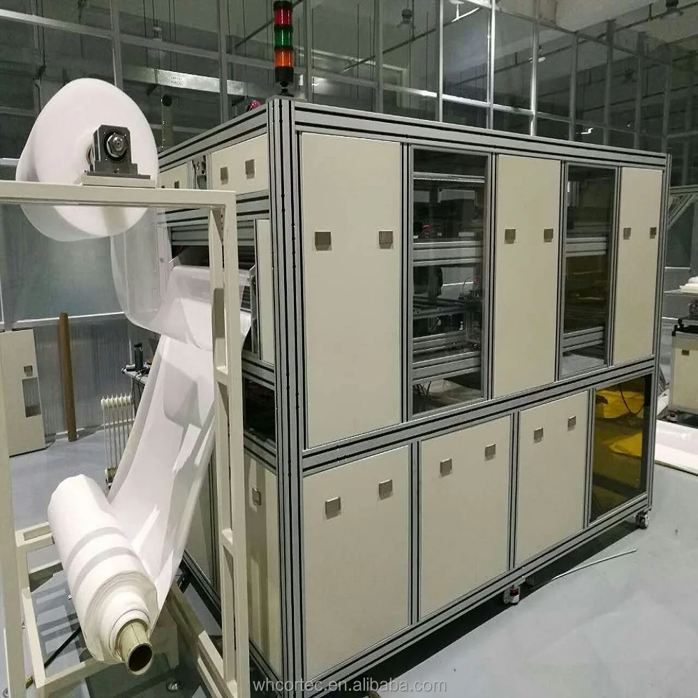 Machine to Convert Flat Sheet Membrane Into Spiral Wound Membrane element