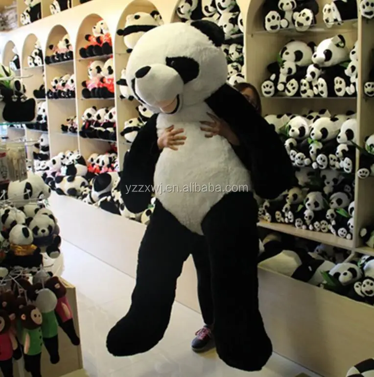 MOQ 20PCS free sample custom plush toys giant panda plush toy Wholesale Custom Plush Giant Panda Toy Alibaba