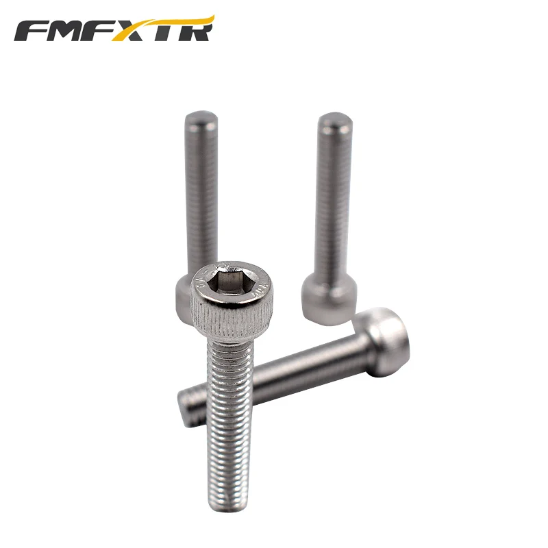 FMFXTRA  M6 Bolts 30mm 55mm 150mm Length Stainless Steel M6 Screw Bike Parts for MTB Column Headset Stem Cap Bolt Bicycle Screw