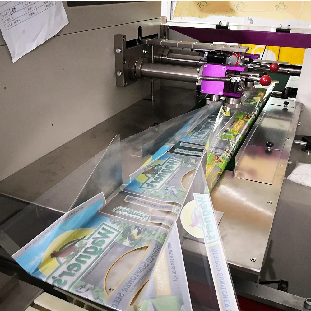 Автоматическая упаковочная машина для хлеба торта гамбургеров