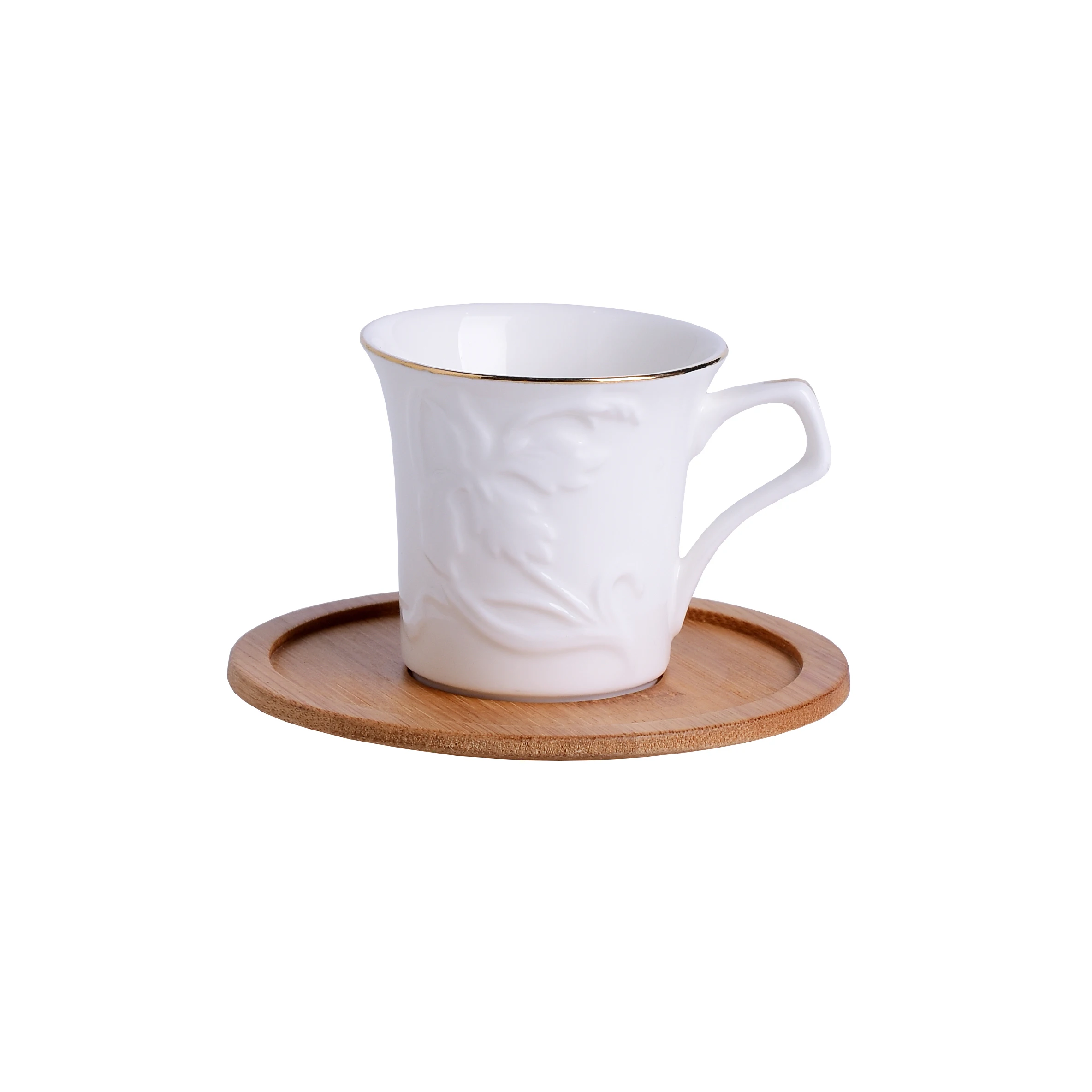 White Espresso Coffee Cups (Set of 4)- 2.7oz