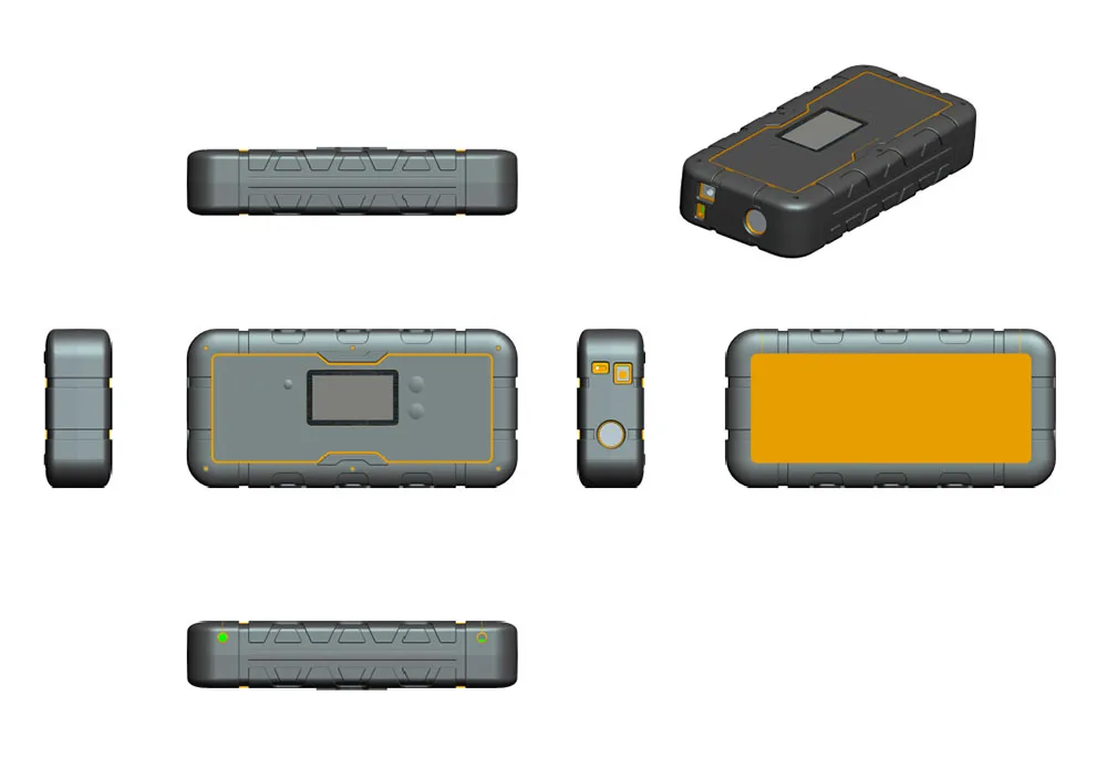 Автомобильный конденсатор пусковое устройство 6000 мАч с быстрой зарядкой кабелями пускового устройства 100000 жизненных