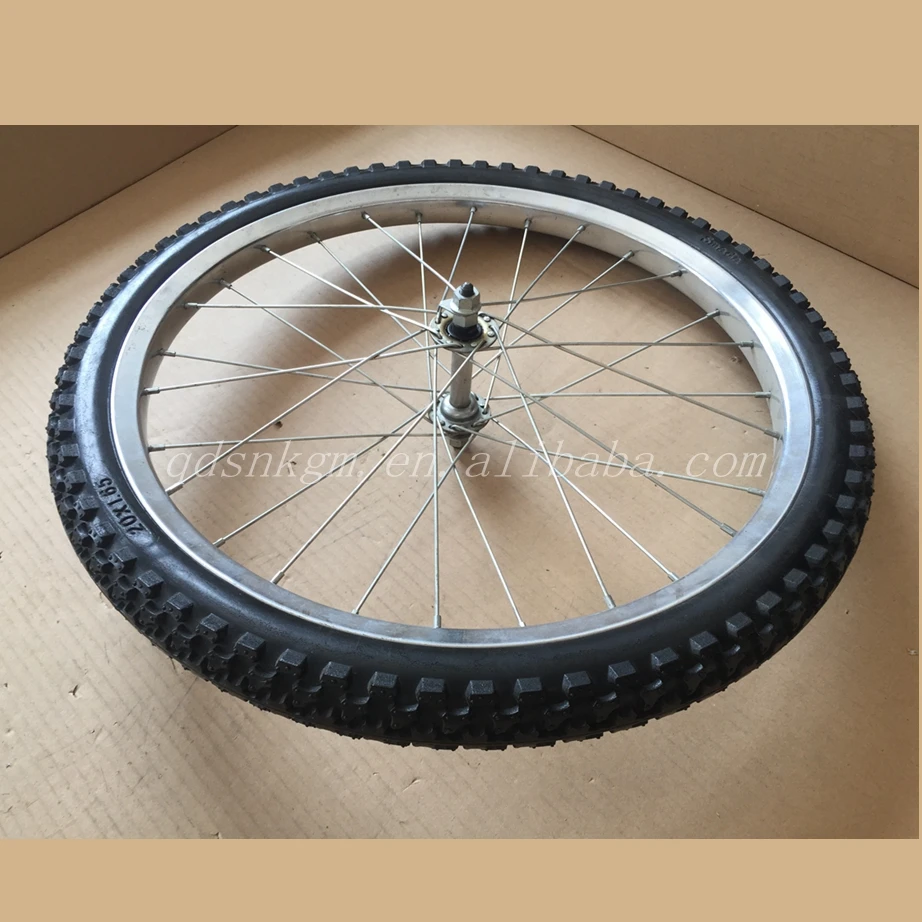 bicycle wheel attachment