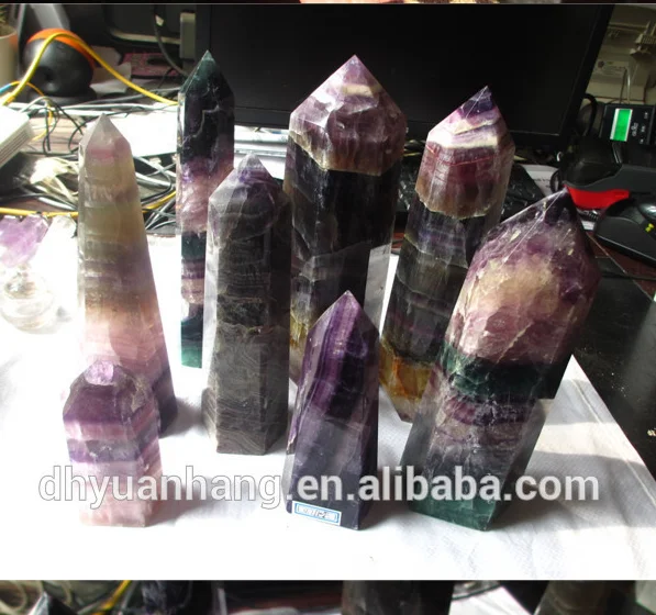 polished fluorite stones