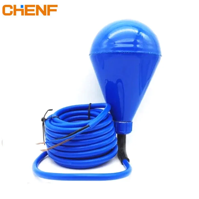 Electrical and Mechanical 2M Cable Water Pump Float Switch Plastic Float Level Controller for Sewage Liquid Media Type
