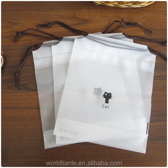 半透明のつや消し下着包装プラスチック巾着袋 Buy ビニール袋 プラスチック巾着バッグ つや消しプラスチック巾着バッグ Product On Alibaba Com