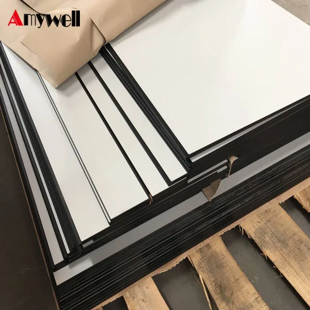 Amywell matte surface 16mm white color solid chemical resistant laboratory bench top