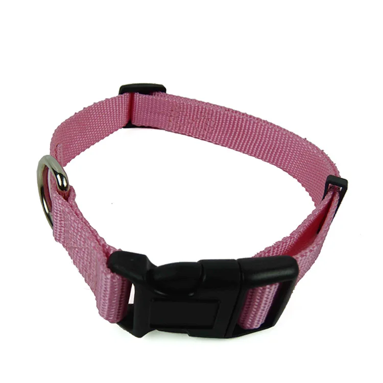 7 Plain Colors Bulk Pack Durable Nylon Custom Big Dog Collar Buy Custom Dog Collar,Big Dog