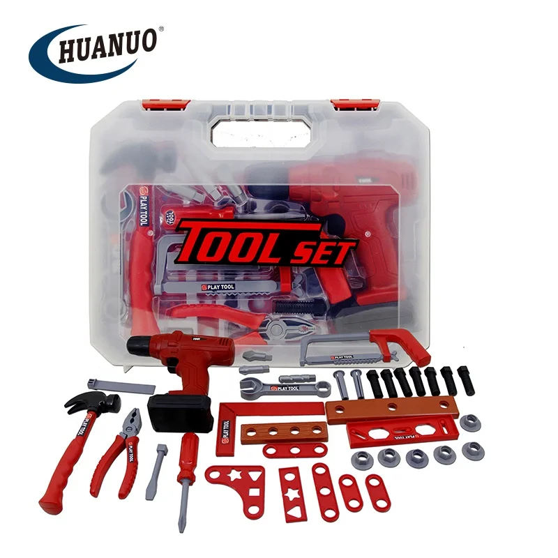 DIY Work Toy Mechanic Tool Box Set Educational Tool Set Kids Toy for Kids