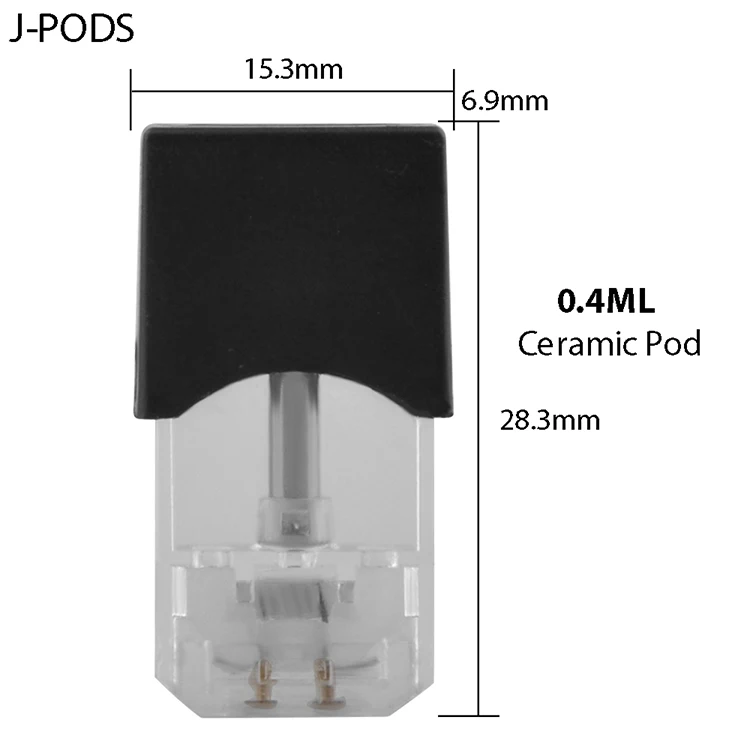 
 Картридж для вейпа с защитой от протекания, керамический стержень j-pods cbd, одноразовая керамическая система капсул, доступны многоразовые jpods  