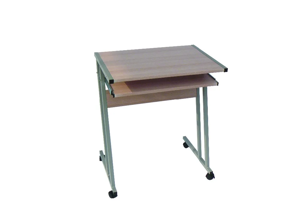 Computer Table Computer Desk Cheaper Desk Particle Board Mdf Board Matel Frame