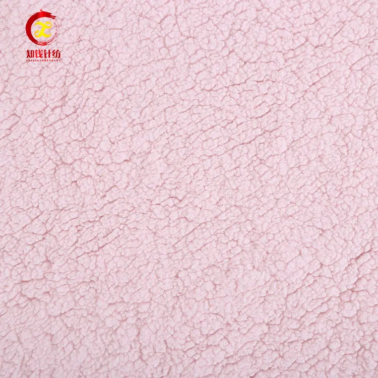 
Китайский поставщик, заводская цена, 100 полиэстер, шерпа, флисовая ткань 