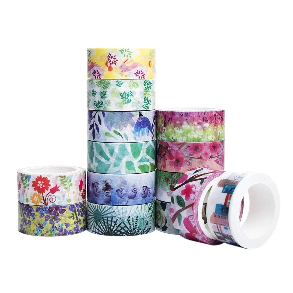 washi masking decorative tape set for