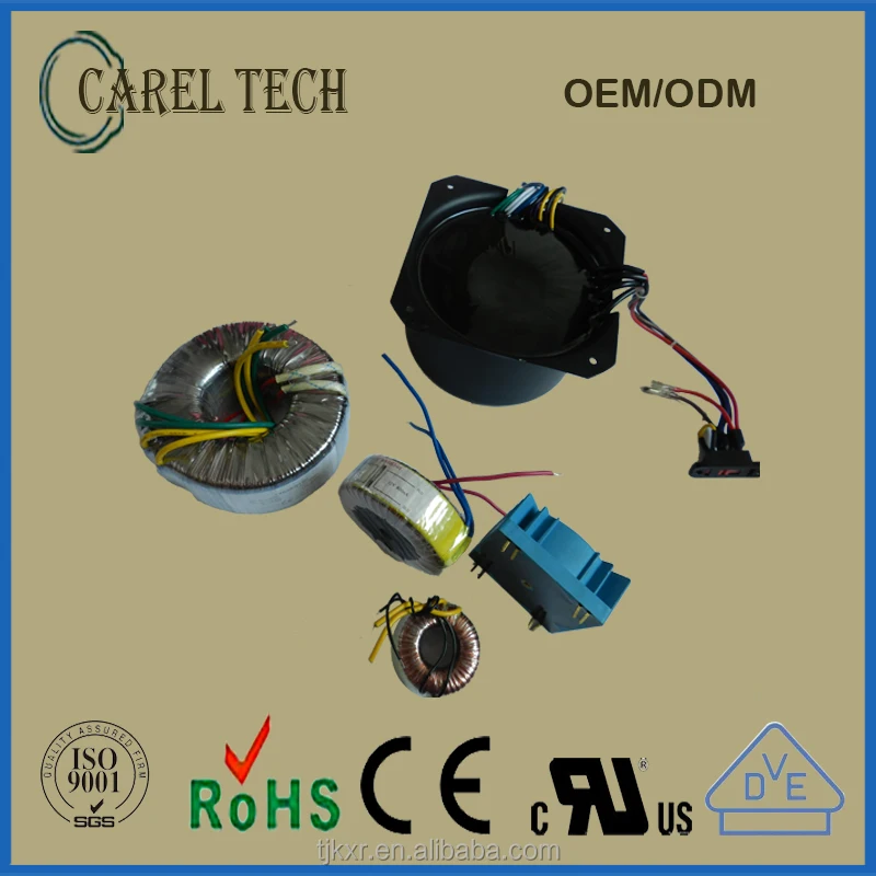 Input 220V 230V to Output 9V 24V 36V Toroidal Transformer for Water Pump Solar Inverter Welder Inverter Power Amplifier