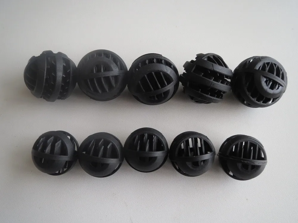 Био-шарики диаметром 36 мм для фильтрации пруда аквакультуры рыбоводства 16-76 био-шарики оптовой