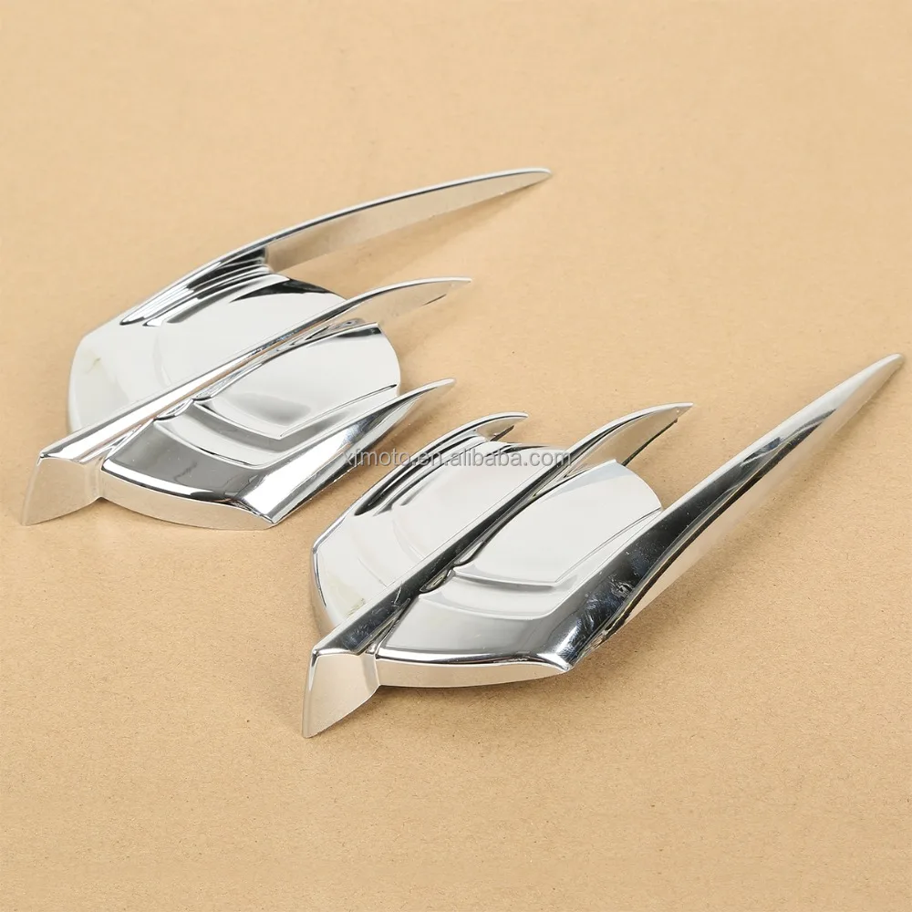 Motorcycle Chrome Falcon Fairing Emblem Cover for Honda Goldwing 1800 2012-2013