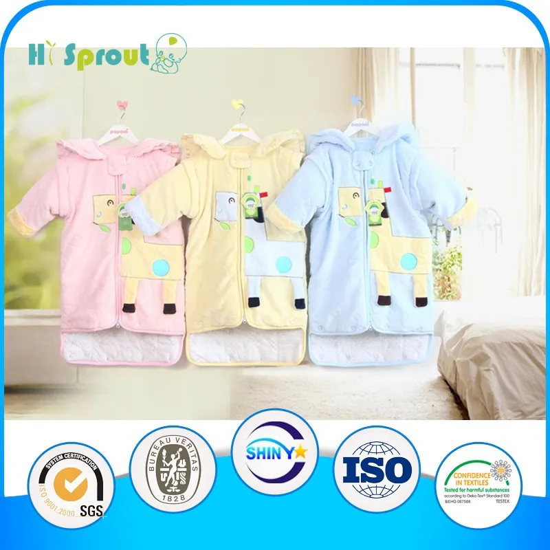 чистого хлопка ребенка зимой спальный мешок