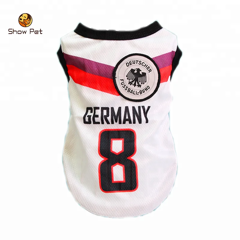 Опт Кубок мира футбол собака рубашка жилет спортивная
