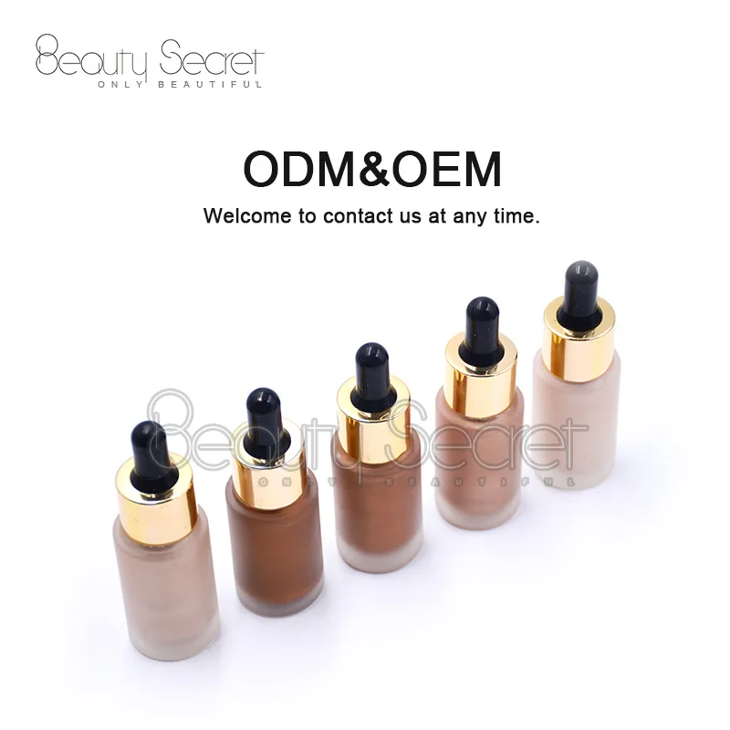 2020 жидкий хайлайтер без этикетки, макияж, частная этикетка