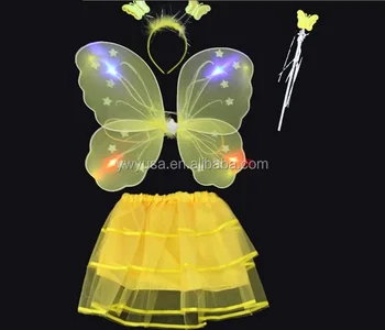 Full color handmade butterfly wing fairy wing led angel wing
