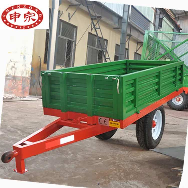 
 Небольшой сельскохозяйственный транспортный сельскохозяйственный опрокидной трейлер  