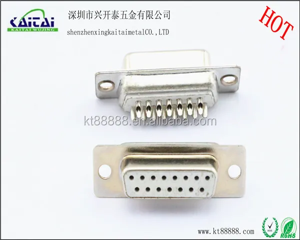 15 plug female for cable soldering 5A NINIGI 4X DSC-115 D-Sub PIN 