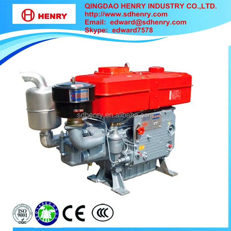 Single Cylinder diesel Walking Tractor Engine