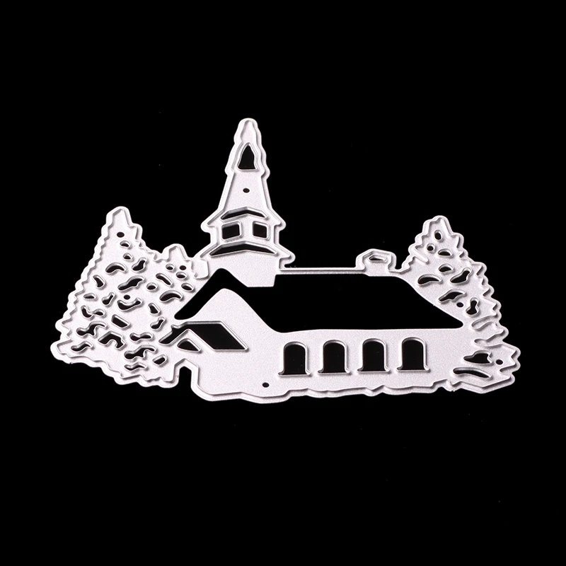 AAGU Рождественское украшение для лодки, замок, дом, металл, углеродистая сталь, фестиваль, вечеринка, сделай сам, украшение, изготовление, скрапбукинг, пресс-формы