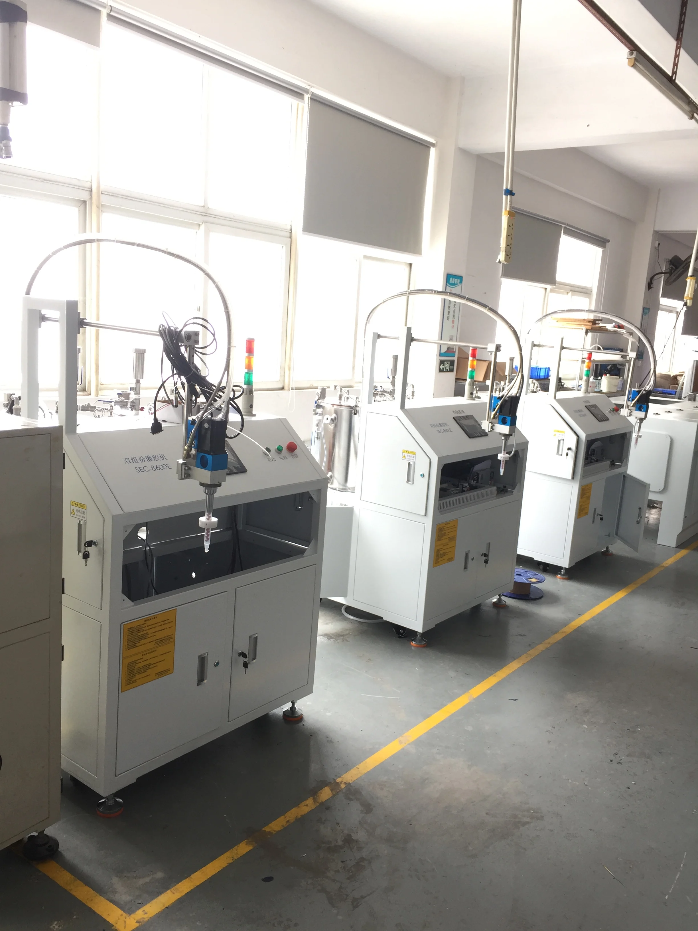 3 Axis ab Two Part Component Liquid Silicone Epoxy Resin Pu Automatic Glue Dispenser Dispensing Mixing Potting Filling Machine