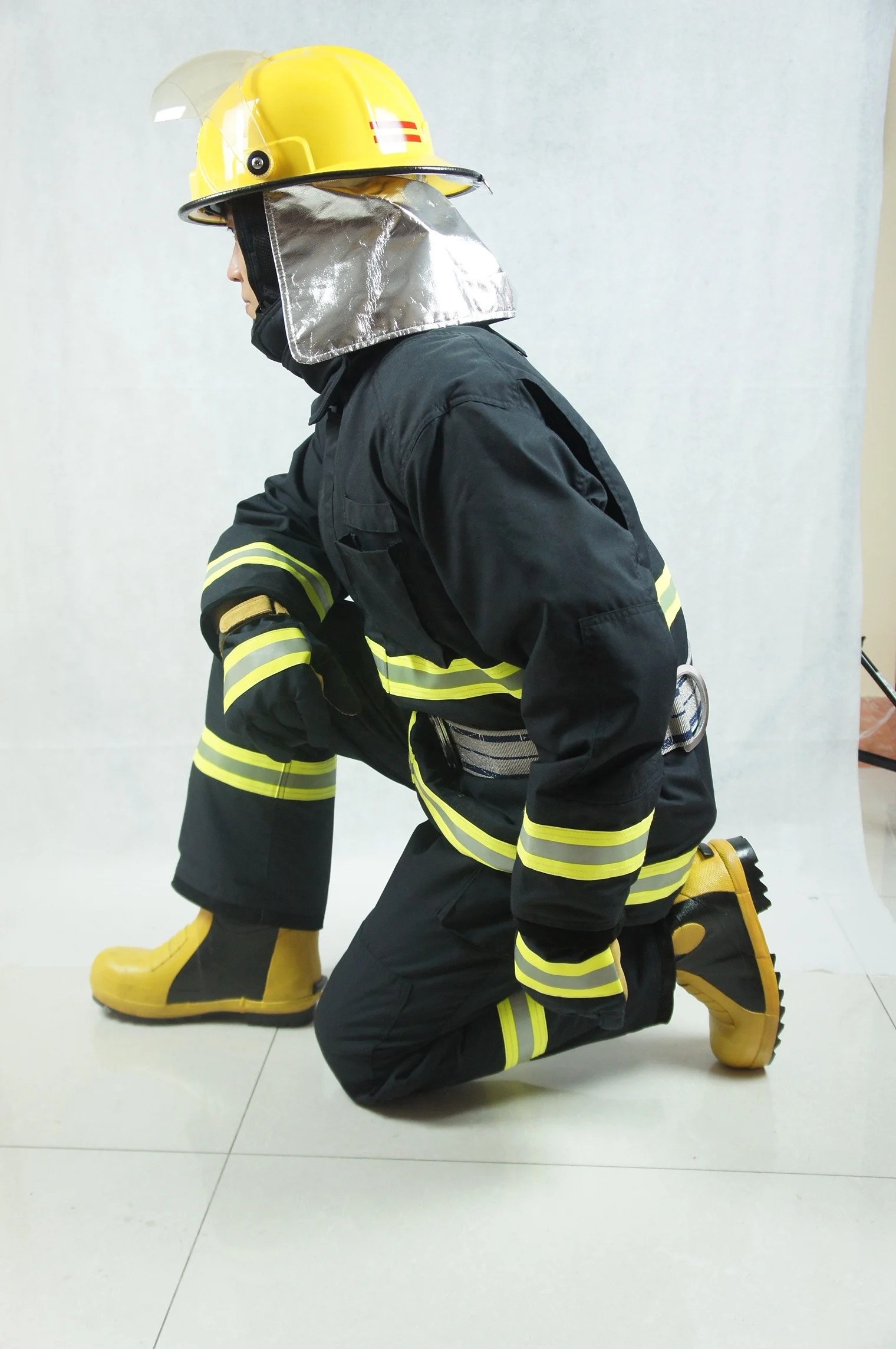 En Standard Firefighting Fireman Firefighting Protective Steel Toe