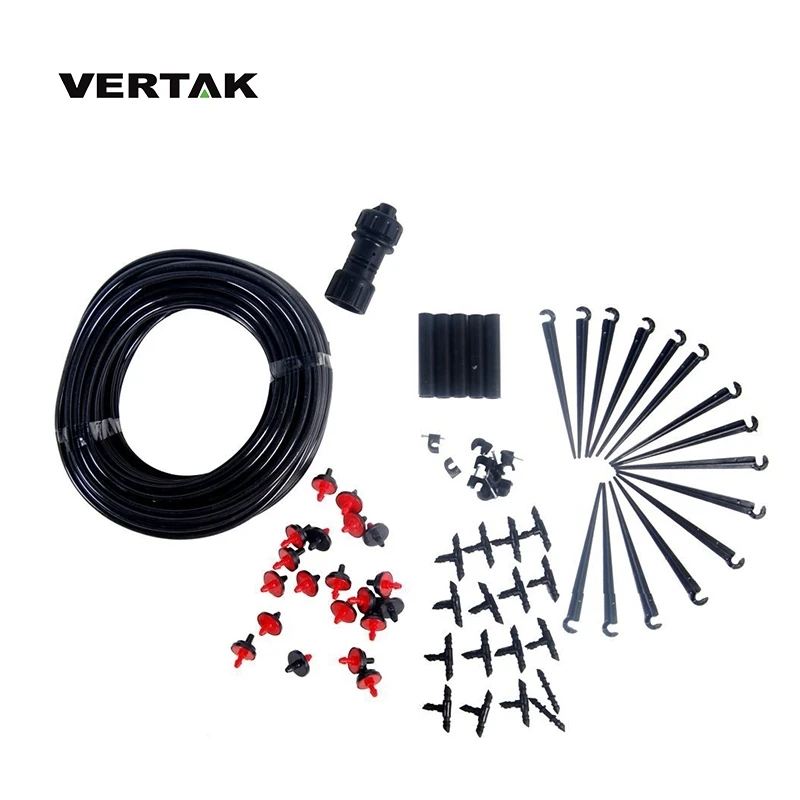 VERTAK 82ft Micro Drip Irrigation Kit System Blank Distribution Tubing