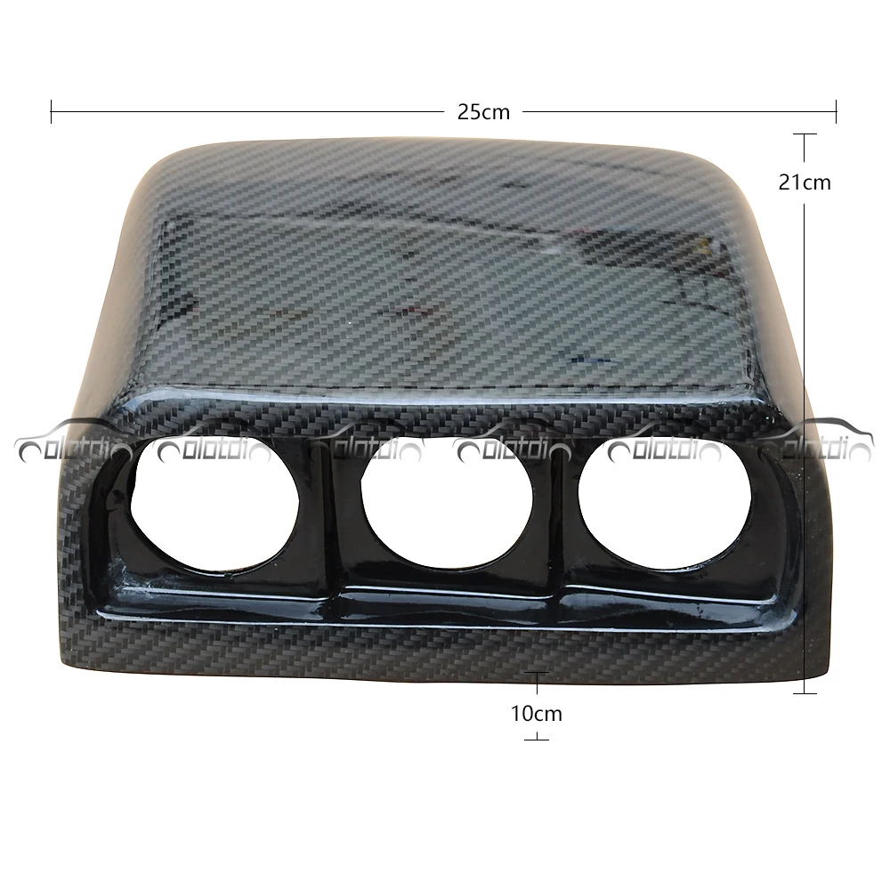 Oem Style Carbon Fiber Gauge Pod Cluster For Subaru Impreza Wrx Sti