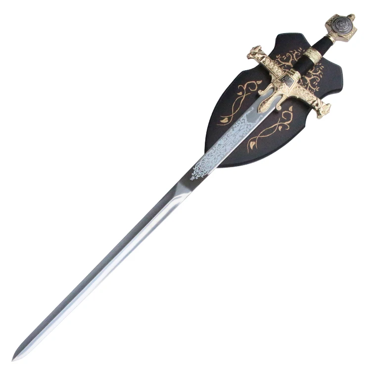 中世のブロードソードゴールドキングソロモンソードjot032ab Buy 剣 中世幅広い剣 金王ソロモン剣 Product On Alibaba Com