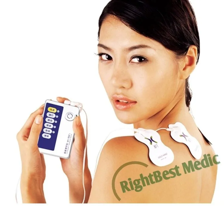 Goldhand Electrical Muscle Stimulator 2 Way4 Pads Low Frequency