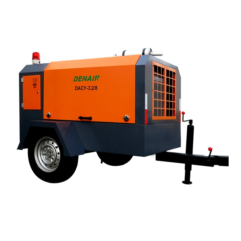 300 Cfm High Pressure Mobile Diesel Air Compressor