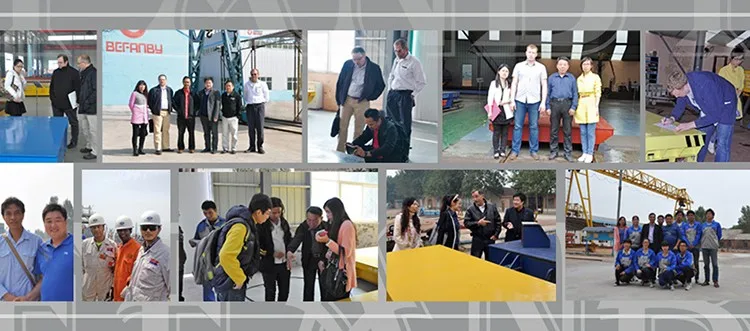 Tractor Towable Wagon Electric Flat Transfer Cart for Material Handling 80 Tons Trailer