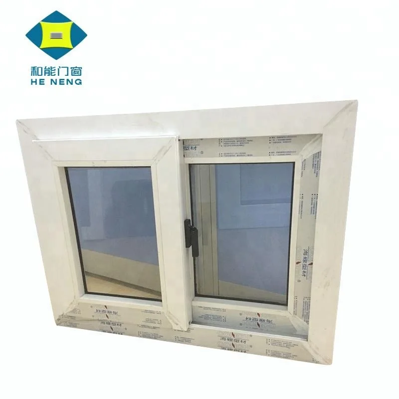 Directly Factory Tempered Glass Office Price of  PVC Sliding Windows in the Philippines