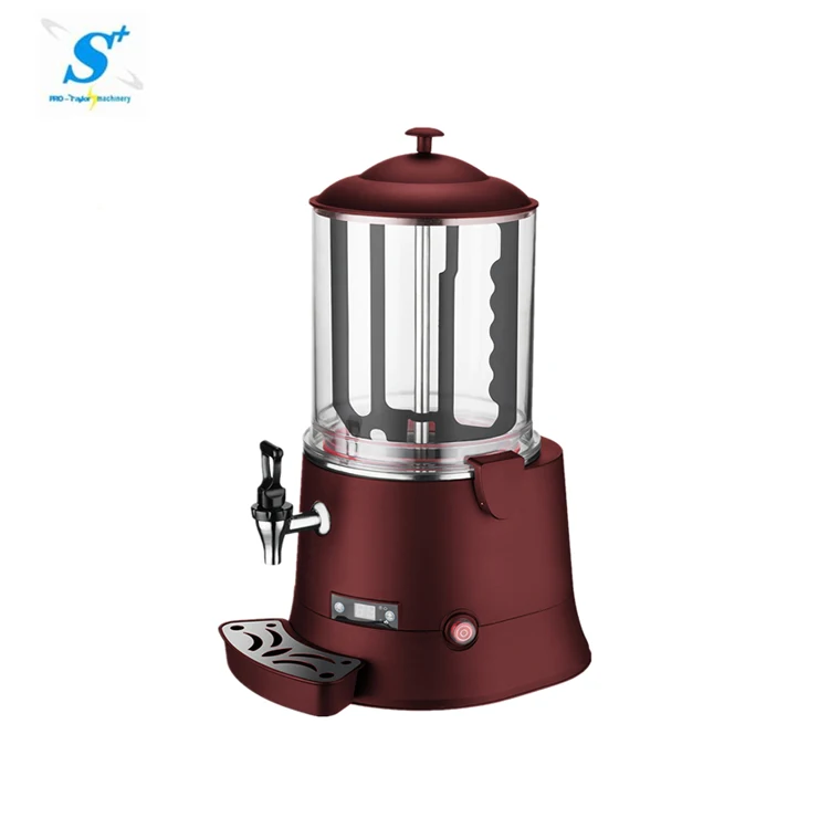 Hot chocolate and hot beverage dispenser for commercial use of 5L -  Cablematic