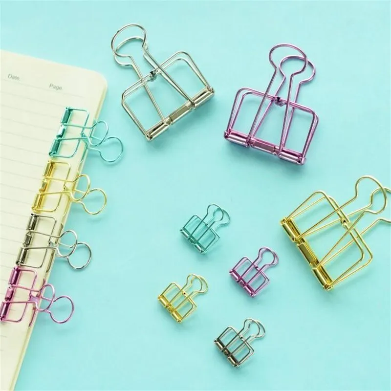 かわいいカワイイカラフルメタルクリップペーパーノートクリップフォトメッセージチケットファイルオフィス学用品韓国文房具 Buy クリップ 金属クリップ クリップフォトメッセージチケット Product On Alibaba Com