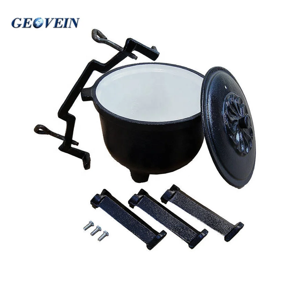 4L 7L 10L 15L Three-Leg Poland Camping Cooking Pot Cast Iron Cauldron  Hunting Pot Cast Iron Pressure Pot Cast Iron Boiler Pot - China Cast Iron  Pressure Pot and Cast Iron Boiler