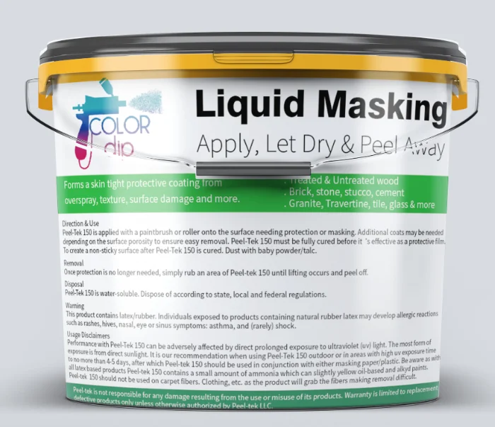 Peel-Tek Liquid Masking Quart 