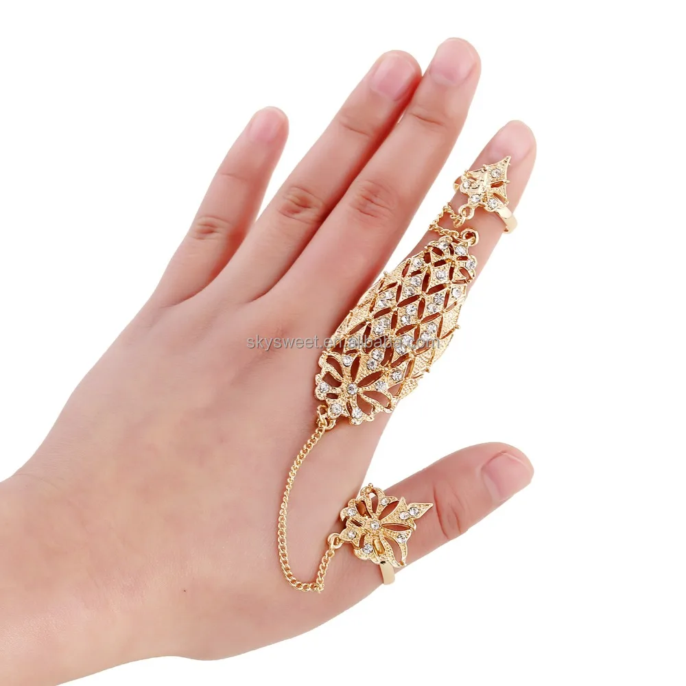 Кольцо золотое женское на пальце
